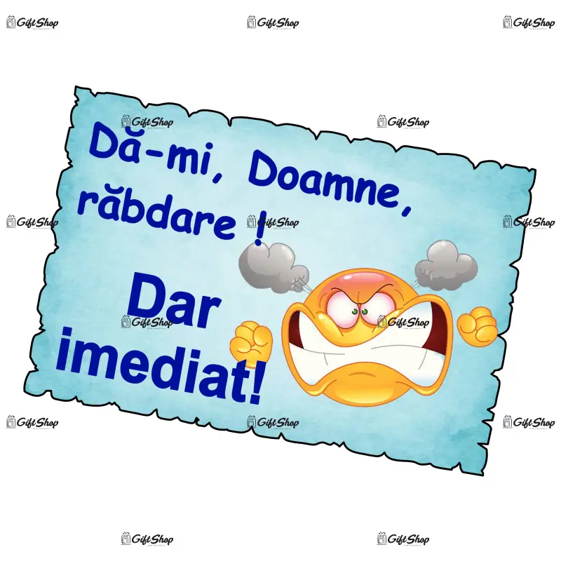 Da-mi doamne rabdare, magnet frigider mgs081